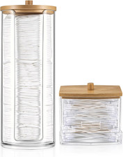 2 Stk Wattestäbchen Halter