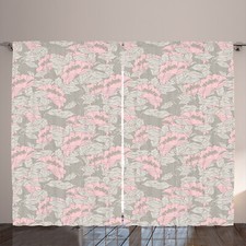 Blumen Rustikale Gardine