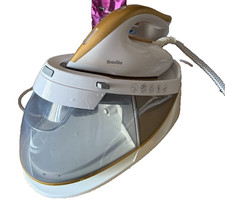 Breville VIN410 Dampfbügelstation Bügeleisen | Keramiksohle, Weiß & Roségold GEBRAUCHT