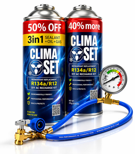 Klima nachfüllset r134a - r134a, 3in1