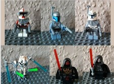 LEGO STAR WARS: Commander Fox Jango Fett General Grievous Wolffe Darth Revan §
