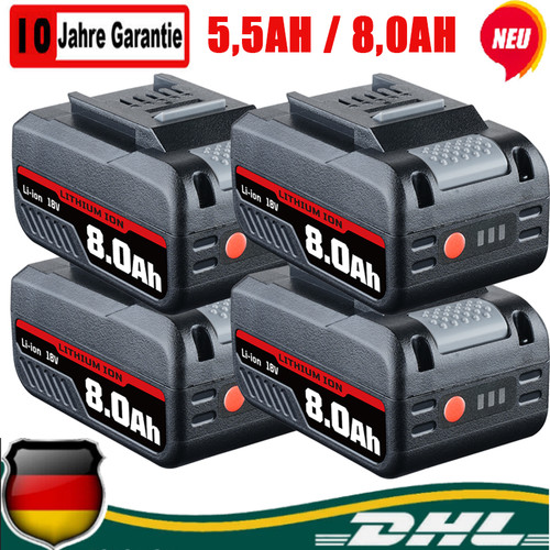 0ah ersatzakku für - 1-4x, 8.0ah