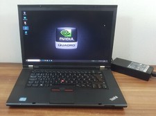 i7 Quad 3,6GHz 16GB Ram 500GB SSD Lenovo ThinkPad W530 Nvidia Quadro K1000M