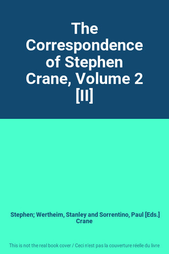 The correspondence stephen - correspondence, of