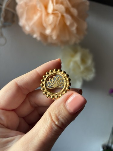 Lotus brosche anstecknadel - lotus-brosche,