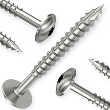 Tellerkopfschrauben Edelstahl