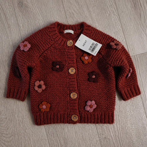 Next baby strickjacke rot - baby,