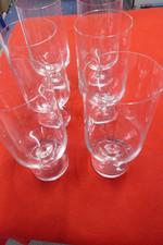 6 x Bierglas  Rosenthal Glas "Variation" Entwurf T. Wirkkala 70er Jahre