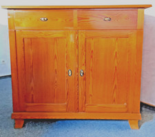 Oma's Wäscheschrank, Kommode, Anrichte, Weichholz, H. 98 cm, B. 110 cm, T. 59 cm