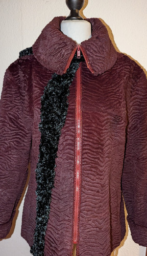 Damen seidige astrachan - damen,
