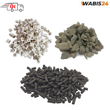 Aktivkohle Pellets Filterkohle Stäbchen Teich Aquarium Keramikringe Zeolith