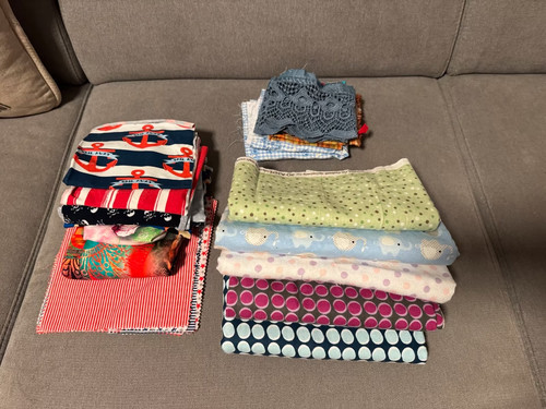 Stoffpaket baumwollflanell - stoffpaket,