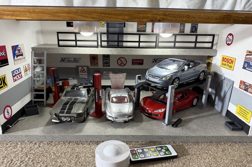 Diorama werkstatt mit - 1:24,