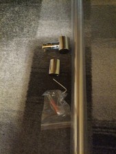 2 Glaswandhalter für Dusche neu