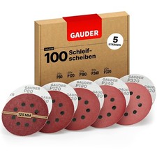 Schleifscheiben Ø 125mm P80-P320 Schleifpapier Exzenterschleifer Schleifblätter