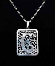 Anhänger silber art nouveau - anhänger,