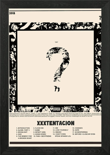 Xxxtentacion album cover - '?',