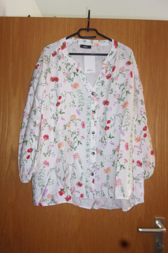 Weiß bunte bluse - bunte, gina