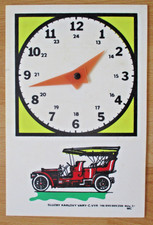 Tschechische Parkuhr mit Oldtimer　Sluzby Karlovy Vary