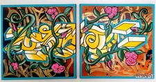 Pictures 2pcs 100x50 Painting