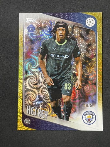 Reigan heskey gold rookie - /50,