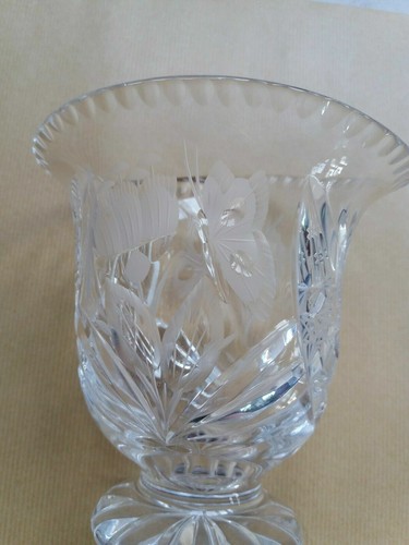 Vase kristallglas glas - vase,, kristallglas,