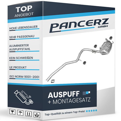 Auspuffanlage für mercedes - auspuffanlage,