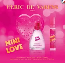 ✅ Ulric de Varens MINI LOVE Eau de Parfum 25ml & Taschenzerstäuber 20ml Duftset✅