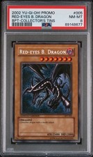 PSA 8 Red Eyes Black Dragon BPT-005 Yugioh Secret Rare Promo NM - MT