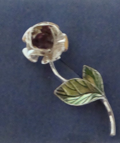 Silbern farbe rose - silbern, blume