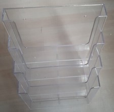 Prospektständer Ca 24x34 CM mit 4 Fächern taymar 4C230 DIN A4