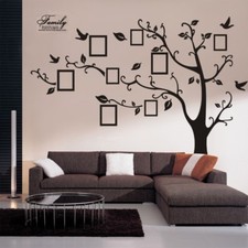 Wandtattoo xxl stammbaum - stammbaum, links