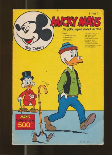 Micky maus 1970 heft 7 - nr.,