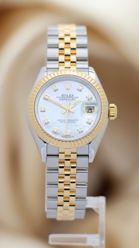 Rolex lady datejust stahl - lady, stahl/gold