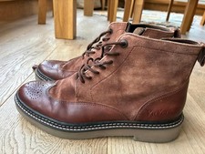 Kickers Stiefeletten Boots Damen Größe 39  Braun Leder
