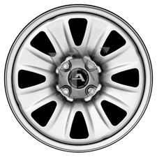 4x Stahlfelgen für Renault