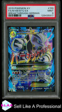 FA/M MEWTU EX BREAKTHROUGH-GERMAN POKEMON XY BREAKTHROUGH 2015 159 PO 1 PSA 9
