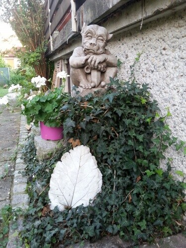 Gartenfigur sword gargoyle - gartenfigur, gargoyle"