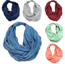 Dots Punkte Seide Sommer Loop Verlauf Stripes Glitzer Glitter Silk Schal Tuch