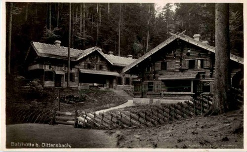 Balzhütte bei dittersbach - bei,