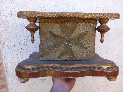 Thabor eglise holz stoff gold - stoff,