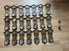 Jahreslöffelsammlung 2001-2021 SKS + wmf Carl Spitzweg 95%