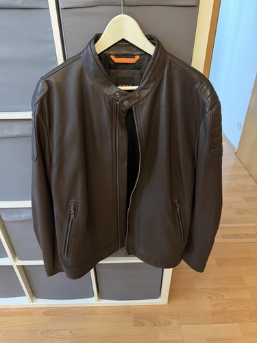 Boss hugo lederjacke - boss,