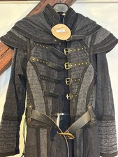 Gothic Herren Mantel Mittelalter / Long Warrier Coat / Handmade / NEUWERTIG 