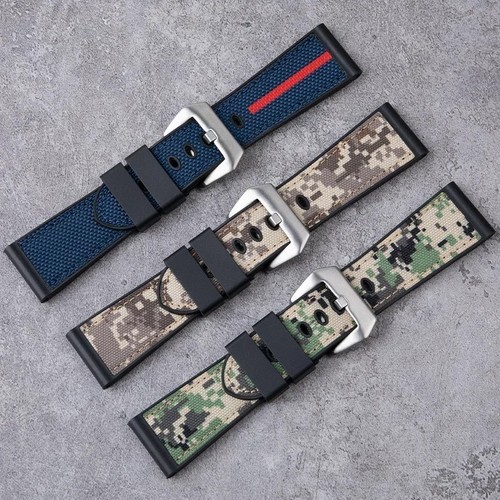 Nylon kautschuk uhrenarmband - nylon,