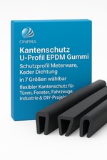 Kantenschutz U-Profil EPDM
