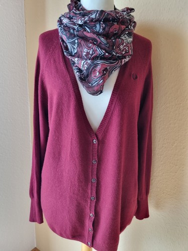 Neu cardigan bordeauxrot - neu, gr