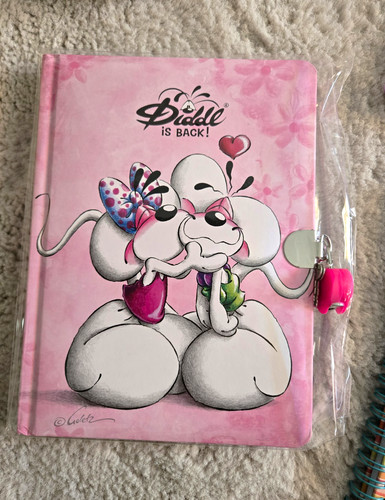 Diddl tagebuch rosa mit - diddl,