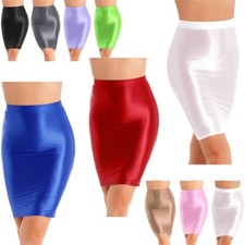 DE Sexy Glanz Rock Damen