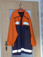 NEU Warn-Parka Warnjacke 58 60 Herren Orange Marine Reflektor Forst Agrar Arbeit